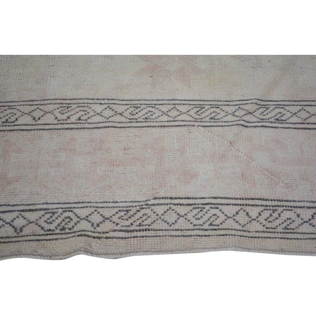 Vintage Turkish Oushak Hand Knotted Wool Rug, 5'9''x8'7'' For Sale - Image 4 of 6