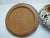 Wood Inlaid Mother of Pearl Black & White Shell Round Lidded Trinket Box For Sale - Image 10 of 10