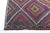 Textile 1950s Colorful Tribal Turkish Kilim Rug - 6' 9'' X 9' 4'' For Sale - Image 7 of 11