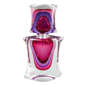 Mid 20th Century Luigi Onesto Signed Oggetti Murano Italy Sommerso Glass Decanter Perfume Bottle