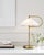 Kelly Wearstler by Visual Comfort Studio Gesture Table Lamp, Burnished Brass For Sale - Image 9 of 10