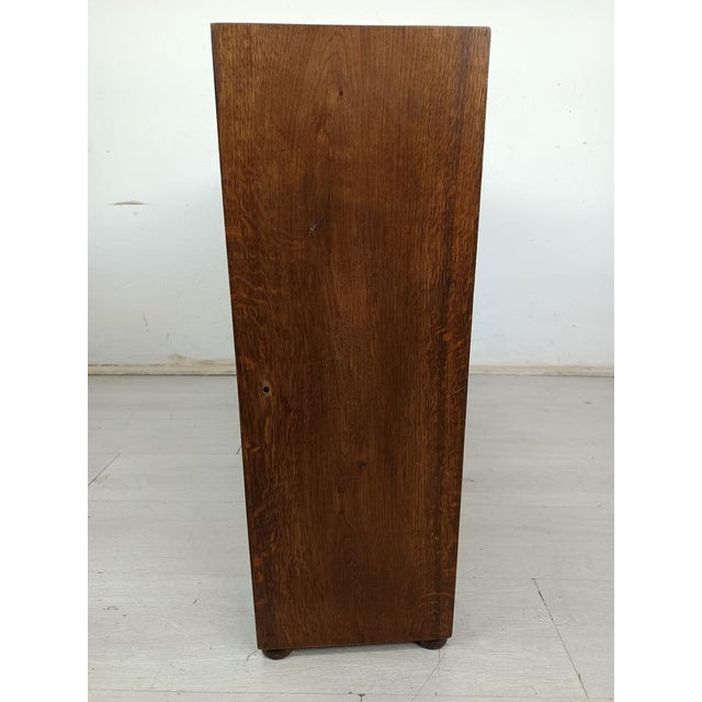 Art Deco Oak Shelf, 1920s For Sale - Image 12 of 18