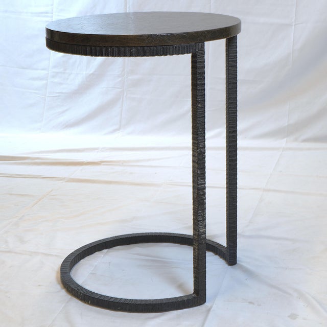 2010s Gregorius Pineo Triola Hand-Forged Iron Base Table For Sale - Image 5 of 10