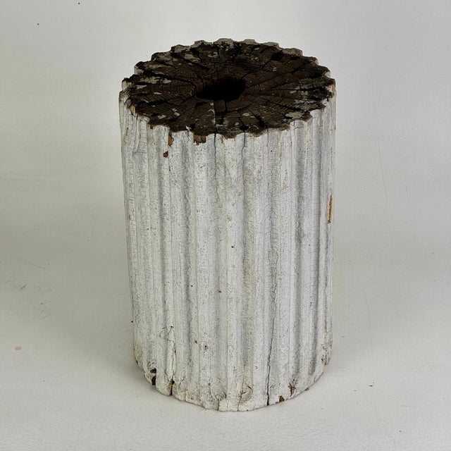 A gorgeous architectural salvage piece that can either stand on its own, as a sculptural item, or be used as a pedestal to...