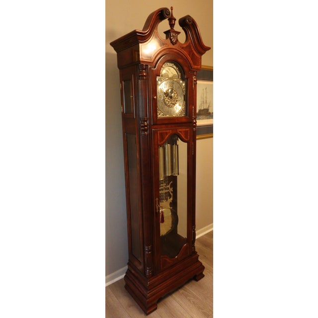 Howard Miller “Presidential Collection” Triple-Chime Grandfather Clock For Sale - Image 10 of 17