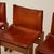 Afra & Tobia Scarpa Cognac Colored "Monk" Leather Dining Chairs for Molteni 1974 - Set of 6 For Sale In New York - Image 6 of 15