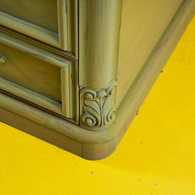 Vintage Dresser with Embossed Details For Sale - Image 6 of 13