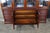Wood Millender English Georgian Robert Adam Flame Mahogany Breakfront Display Cabinet For Sale - Image 7 of 18