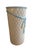 Mid 20th Century Ceramic Tassel & Basketweave Umbrella Stand For Sale - Image 4 of 12