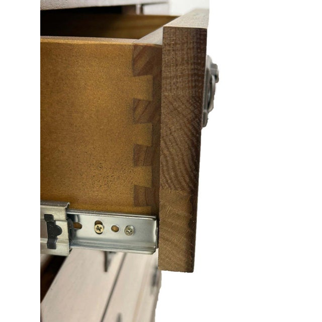 2020s Craftsman Style Quarter Sawn Oak Sideboard - 72" - Walnut For Sale - Image 5 of 7