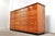 Mid-Century Modern Large Vintage Chest of Drawers in Cherry, 1950s For Sale - Image 3 of 11