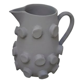Popcorn Jug Sculpture in Ceramic by Liliana Silva For Sale