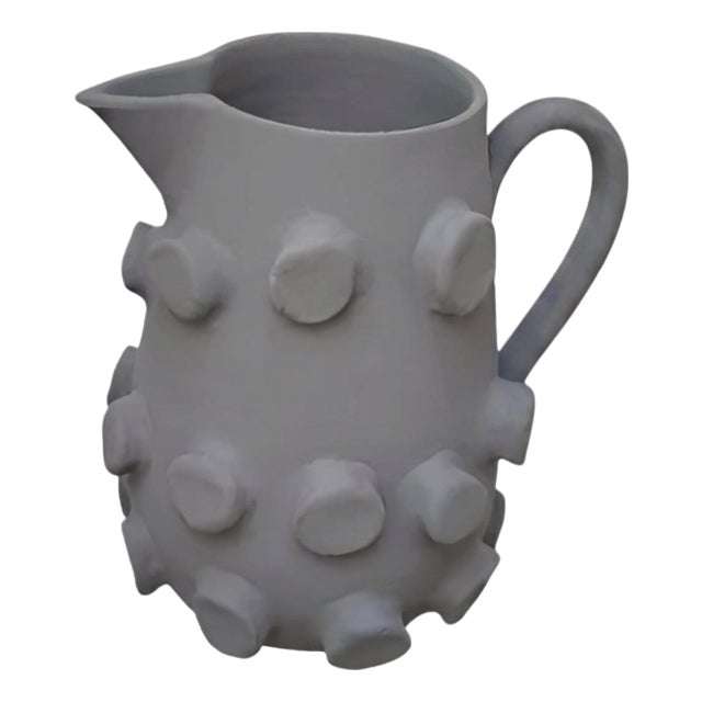 Popcorn Jug Sculpture in Ceramic by Liliana Silva For Sale
