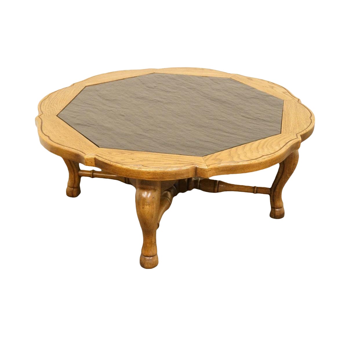 Thomasville Furniture Chateau Provence Collection 42 Slate Top Coffee Table Chairish
