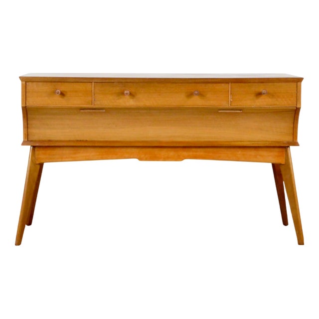 Mid-Century Modern Walnut Sideboard by Alfred Cox, 1960s For Sale