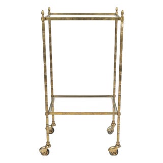Brass Serving Side Table, 1950-1960 For Sale