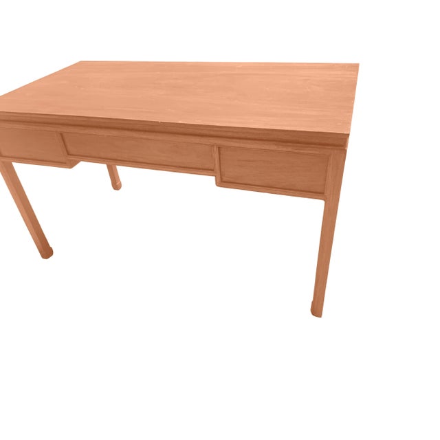 Mid Century Modern Desk With Custom Finish For Sale - Image 4 of 5