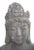 Gray Khmer Artist, Bodhisttra Avalokiteshvara Buddha Sculpture, 18th Century, Basalt For Sale - Image 8 of 10