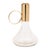 Kenneth Ludwig Chicago Modern Metal Taper Candle Holder with Glass Base (Set of 2) For Sale - Image 4 of 5