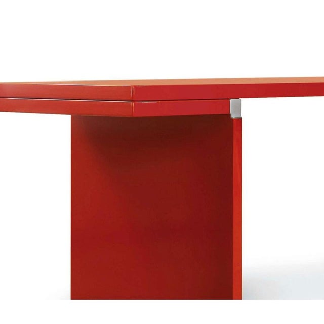 Red Orseolo Table by Carlo Scarpa for Cassina For Sale - Image 8 of 10