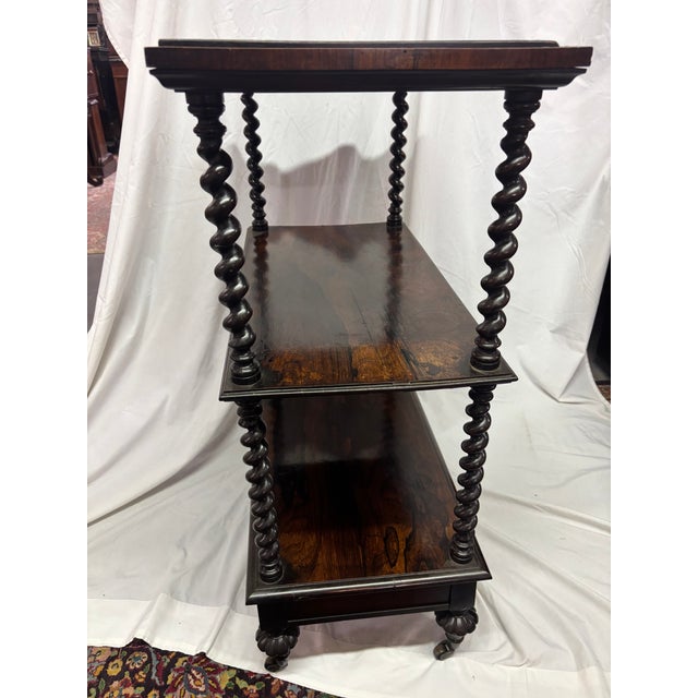 English Regency Rosewood Etagere, Circa 1820-30 For Sale - Image 9 of 13