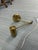 Modern Brass-Tone Swing Arm Wall Lamp For Sale - Image 9 of 10