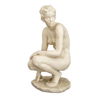 Fritz Klimsch for Rosenthal Bisque Sculpture For Sale