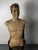 Vintage Mid Century Male Mannequin Buste, 1950s 92 cm high 45 cm wide and 25 cm deep.