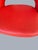 1950s Eero Saarinen for Knoll Executive Side Chairs in Red Vinyl - Pair For Sale - Image 9 of 14