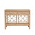 Tan Matthew Izzo Home - Gideon Natural Rattan Tow Drawer Console Table With Decorative Back For Sale - Image 8 of 8
