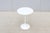 Knoll Mid-Century Modern Eero Saarinen for Knoll 16" Round White Tulip Side Table For Sale - Image 4 of 18