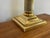 1980s Neoclassical Brass Corinthian Column Table Lamp For Sale - Image 6 of 10