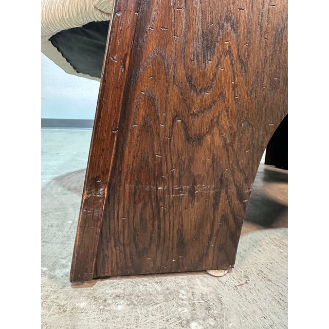 1970s Pair of Adrian Pearsall Attrb Strictly Spanish Hexagonal Brutalist Club Chairs For Sale - Image 12 of 12