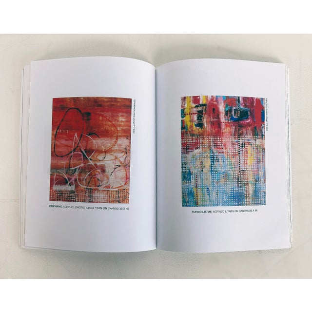 Anthony Liggins Abstract Acrylic Painting and Signed Book "Who Loves You Baby" - Set of 2 For Sale - Image 12 of 13