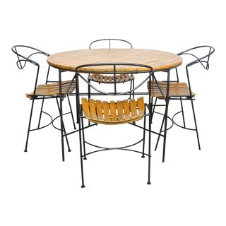 Arthur Unamoff 5 Piece Dining Set For Sale