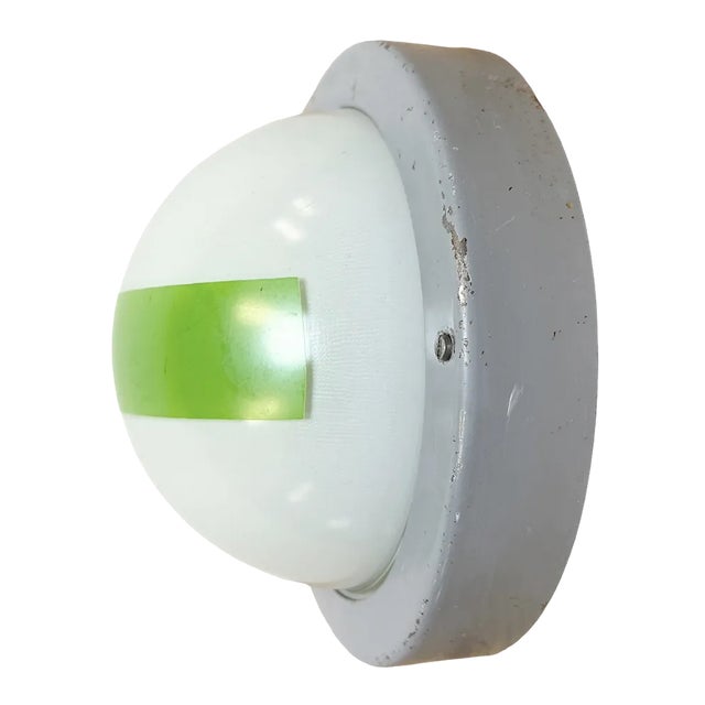 Vintage Emergency Wall or Ceiling Light from Elektrosvit, 1970s For Sale