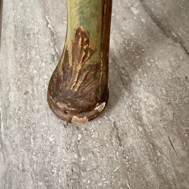 19th Century Painted Lady’s Desk or Vanity For Sale - Image 11 of 12