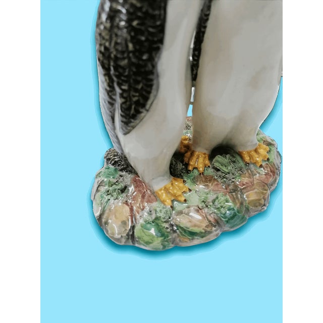 Ceramic Ceramic Penguin Figurine Grop For Sale - Image 7 of 8