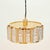 1960s Scandinavian Mid-Century Glass & Brass Ceiling Light/Chandelier Attributed to Carl Fagerlund for Orrefors, Sweden, 1960s For Sale - Image 5 of 11