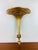 Vintage 1930's / 1940's Art Deco Wall Shelf made of cast plaster type material gold gilt finish 2 metal hangers measures...