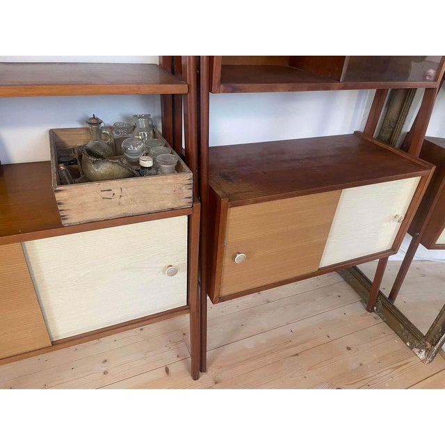 Mid-Century Hungarian Wall Shelf System, 1960s, Set of 3 For Sale - Image 4 of 8