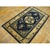 1920s Navy Blue Medallion Oriental Antique Chinese Peking Small Rug 3' X 4'10'' For Sale - Image 4 of 9