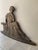 Figurative 1920s Art Nouveau Brass-Painted Architectural Ornaments - a Pair For Sale - Image 3 of 13