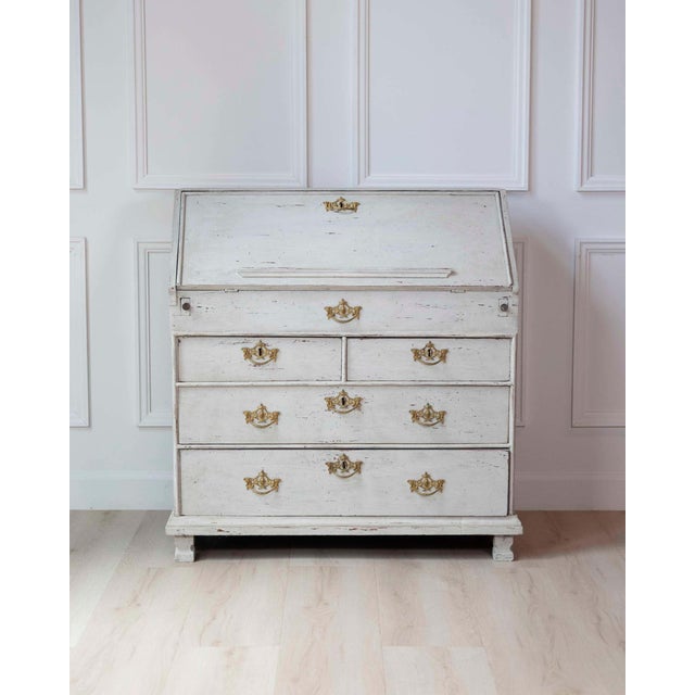 Scandinavian 18th Century Bureau, c.1790 For Sale - Image 13 of 16