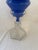Memphis Style Vintage Glass Vase Bowl For Sale - Image 4 of 4