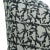 Fabdivine-Decorative Block Print Cushion Cover 16x16 Inch Thick Linen-Midnight For Sale - Image 4 of 8