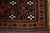 Late 19th Century 1890s Brown Geoemtric Tribal Antique Persian Baluch-Turkman Bag-Face Rug 2'7" X 2'8" Handknotted Wool Carpet For Sale - Image 5 of 5