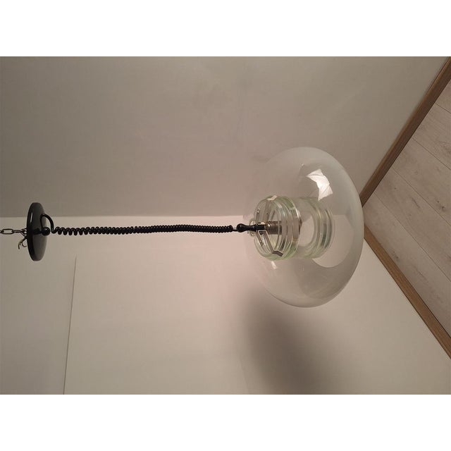 Model 2119 Chandelier with Shaded Glass by Gino Sarfatti for Arteluce, 1960s For Sale - Image 13 of 18