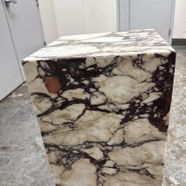 Audo Copenhagen Plinth Marble Pedestal For Sale - Image 11 of 12