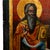 Paint Antique Greek Eastern Orthodox Religious Painted Icon Egg Tempera 3 Saints 1780 For Sale - Image 7 of 15